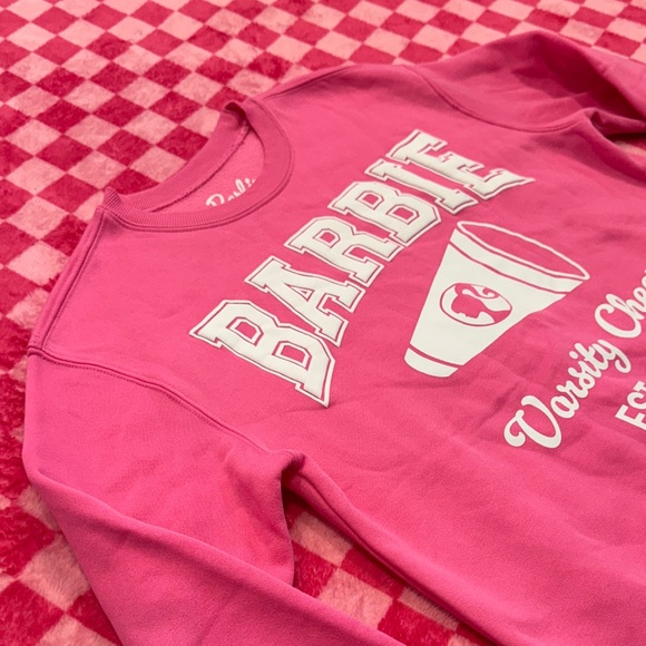 Barbie Pink Varsity Cheer Sweater - Picture 3 of 6